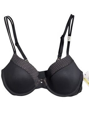 Womens Calvin Klein Perfectly Fit Lightly Lined Bra With Mesh Lace Trim 34B NWT